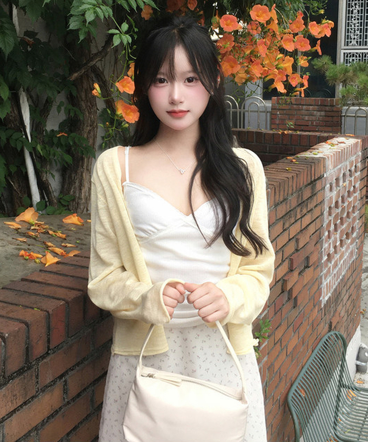スクエアミニショルダーバッグ(6color) IVORY