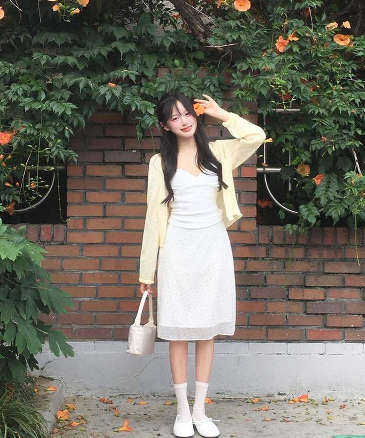 スクエアミニショルダーバッグ(6color) IVORY