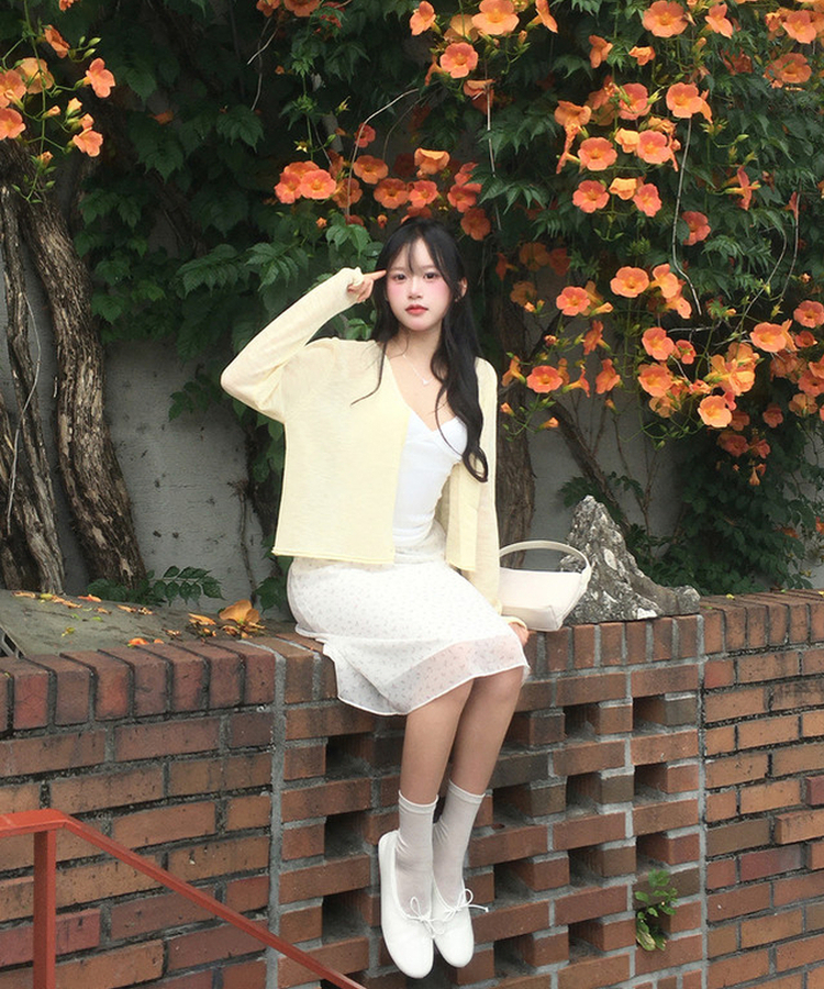 スクエアミニショルダーバッグ(6color) IVORY