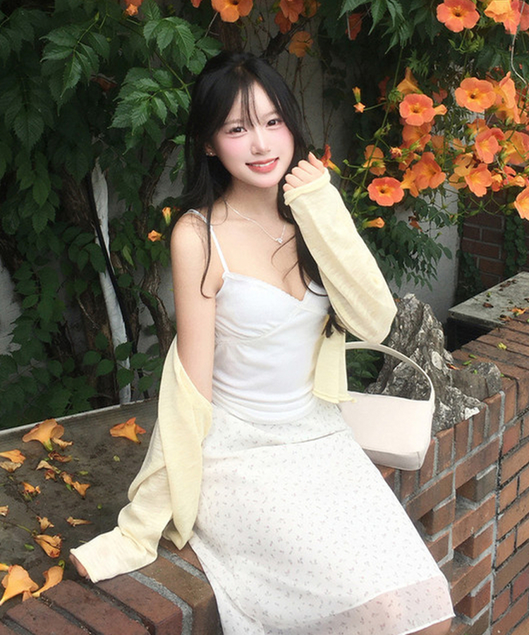 スクエアミニショルダーバッグ(6color) IVORY