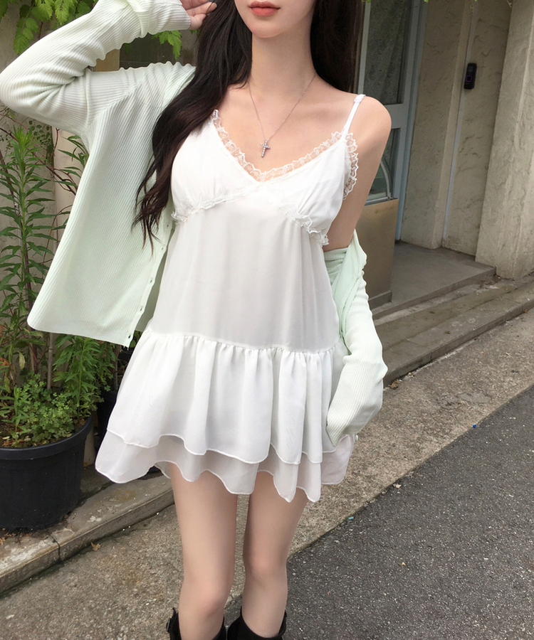 글로우 브이넥 롱 가디건 긴팔 차르르 슬림핏 러블리 휴양지룩 캐주얼 간절기아우터간절기템여름가디건썸머코디 민트