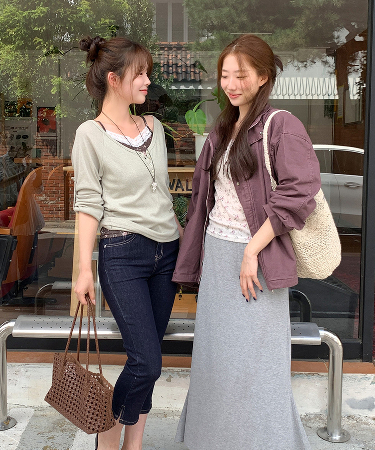 ◇ELBORN◇ Stella レース キャミソール ノースリーブ 34 ローズレース