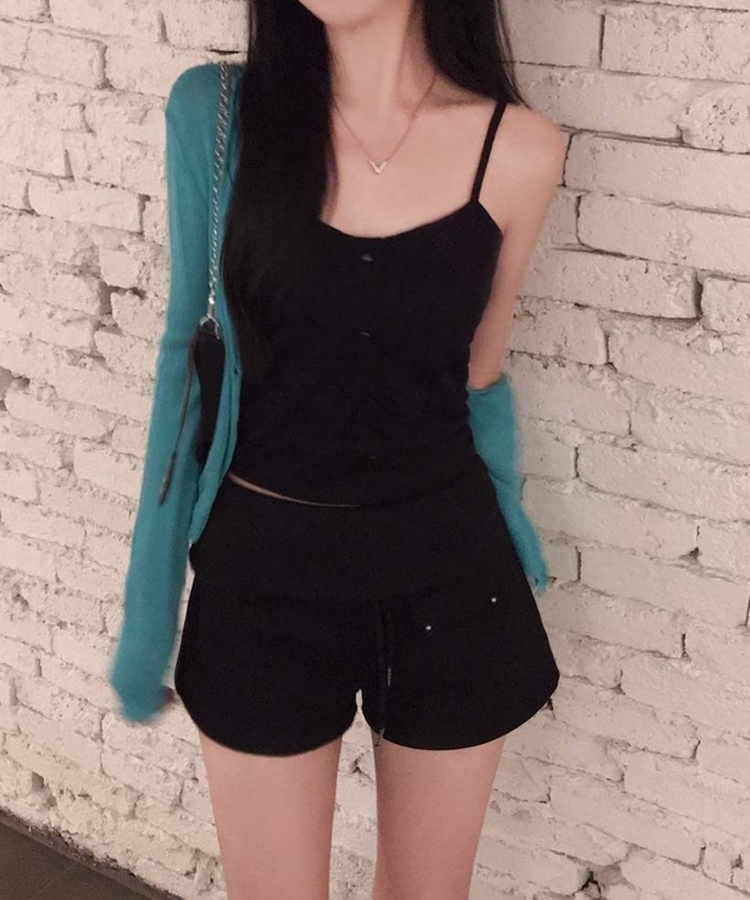 2wayサマーリブボタンカーディガン TEAL
