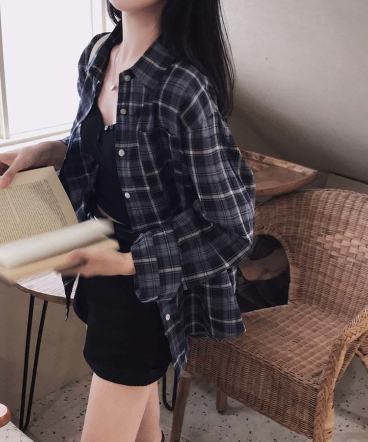 【カップ付き】クロップドスリムTシャツ(5color) BLACK