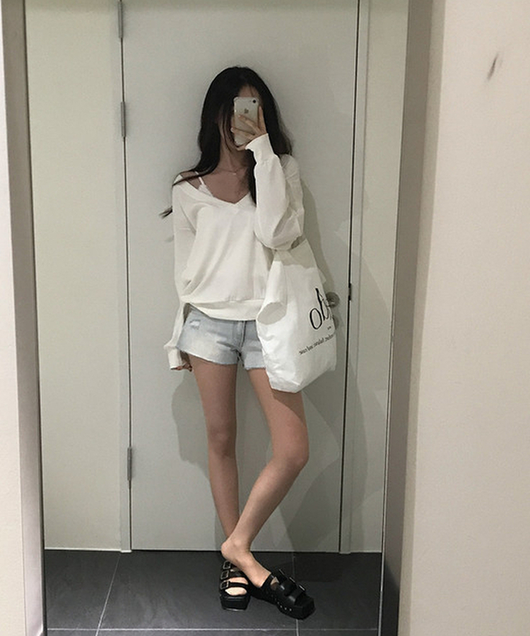 デイリー大容量ショルダーバッグ IVORY
