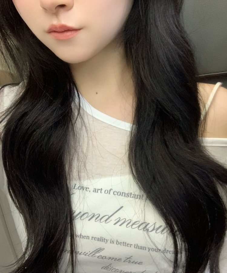 원숄더 시스루 티셔츠 아이보리