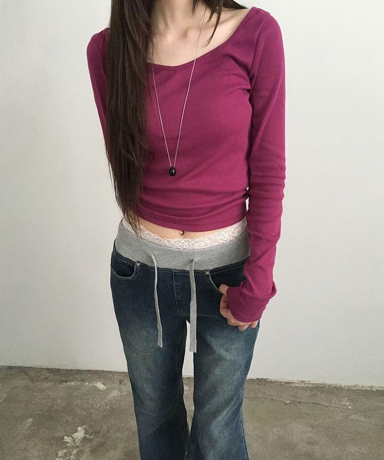 【丈別】ウォッシングブーツカットデニムパンツ MID DENIM