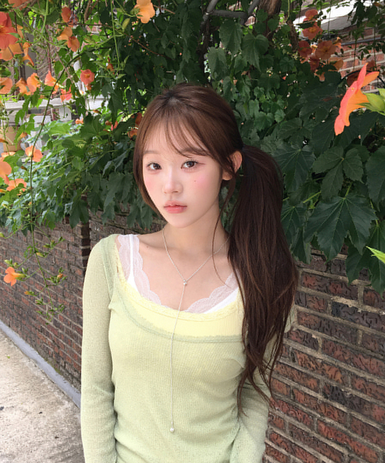 レースノースリーブ(5color) IVORY