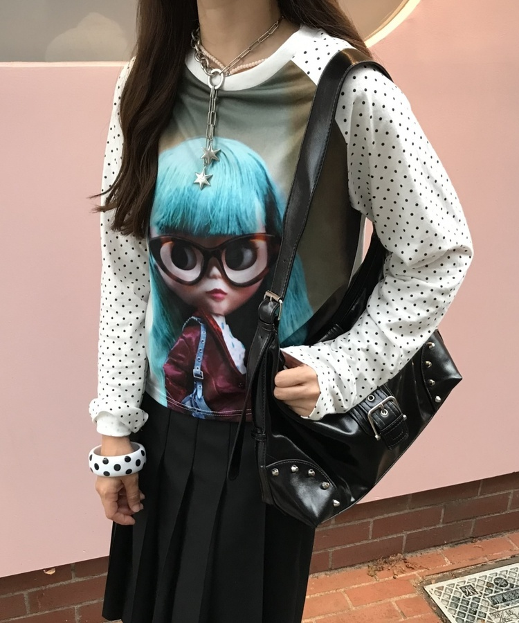 빅버클 숄더백 블랙