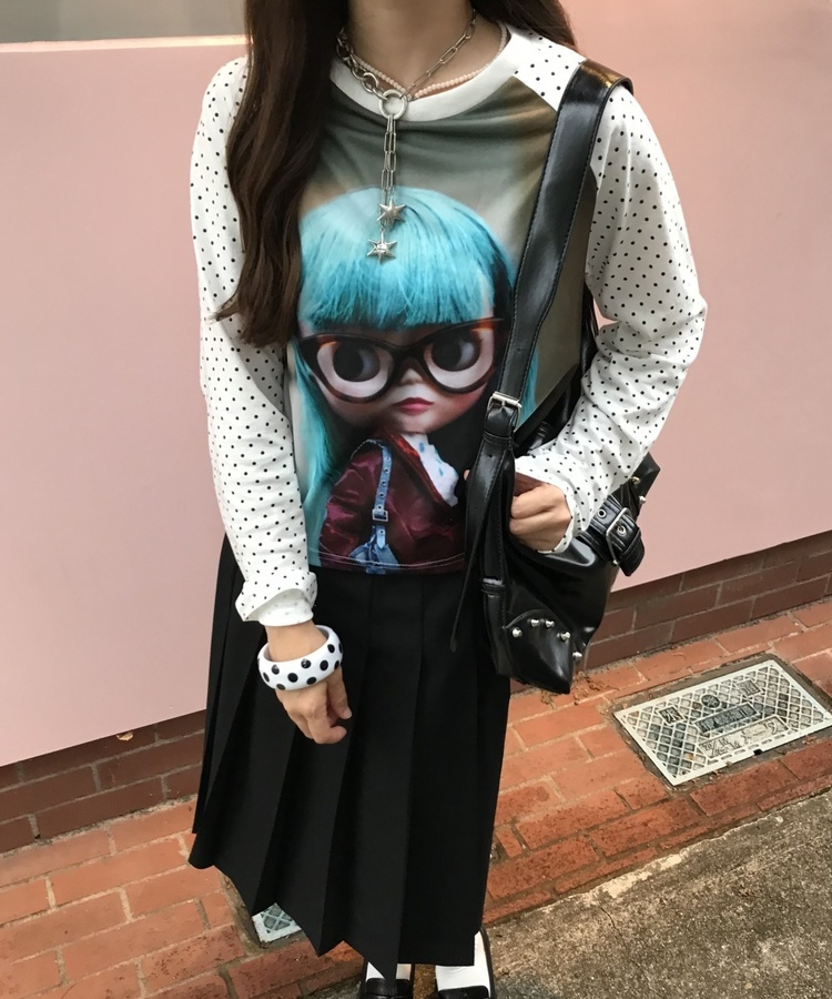 빅버클 숄더백 블랙