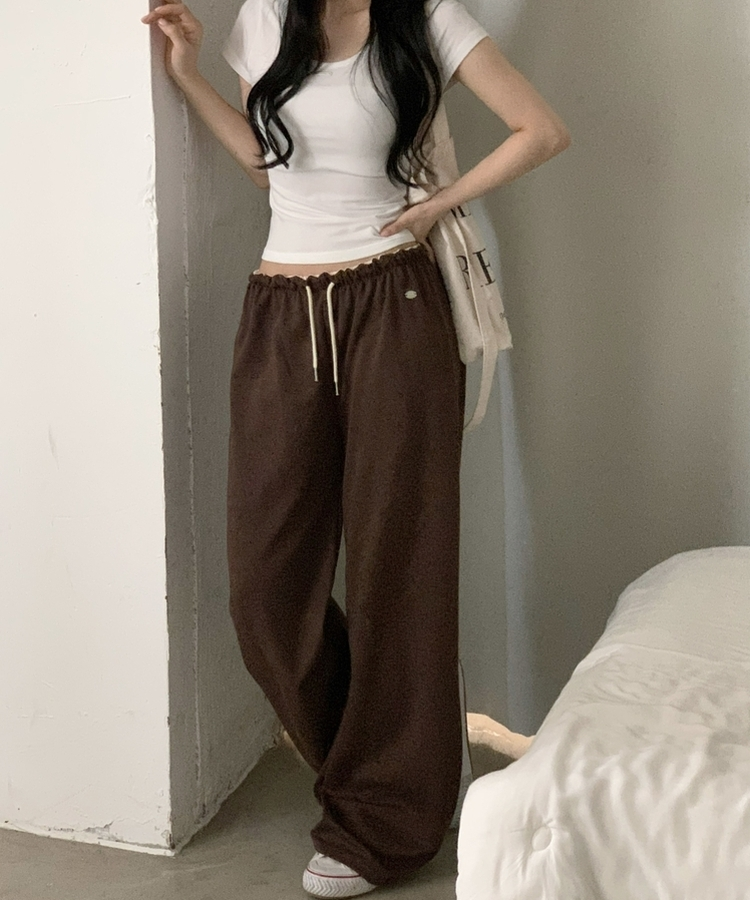 トレーニングロングパンツ(6color) BROWN