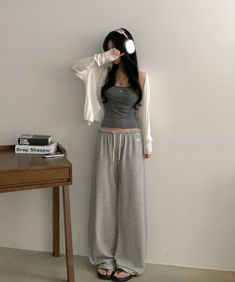 トレーニングロングパンツ(6color) GREY