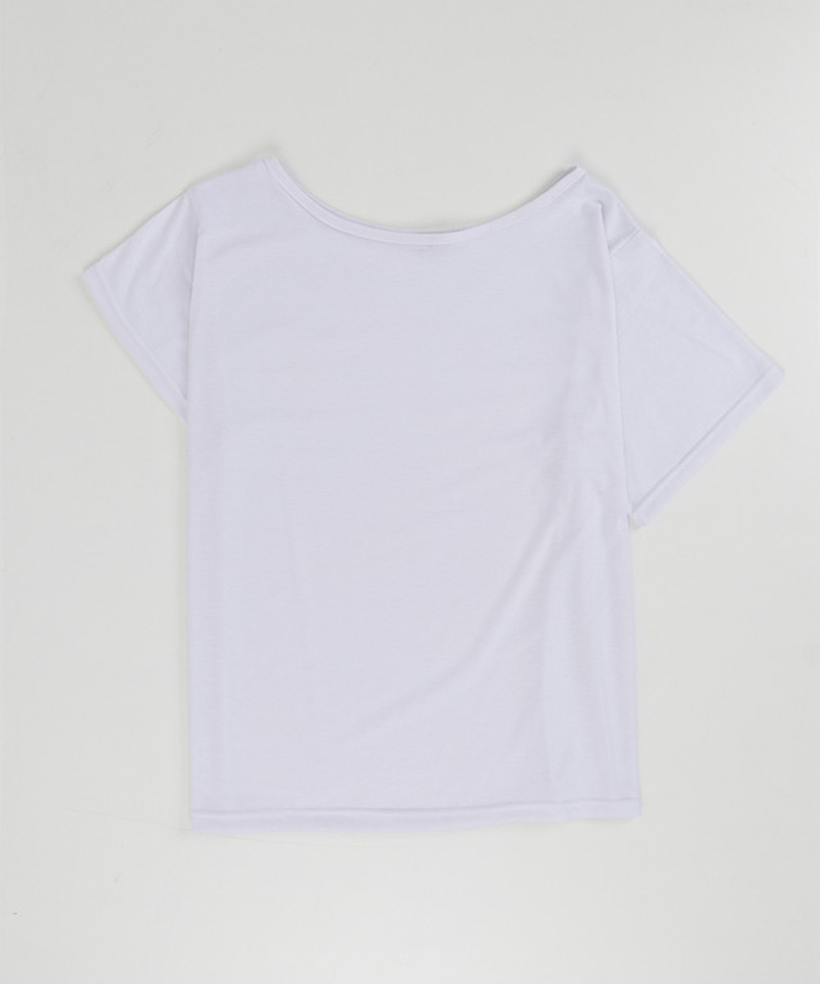 オーバーサイズオフショルダーTシャツ(6color)