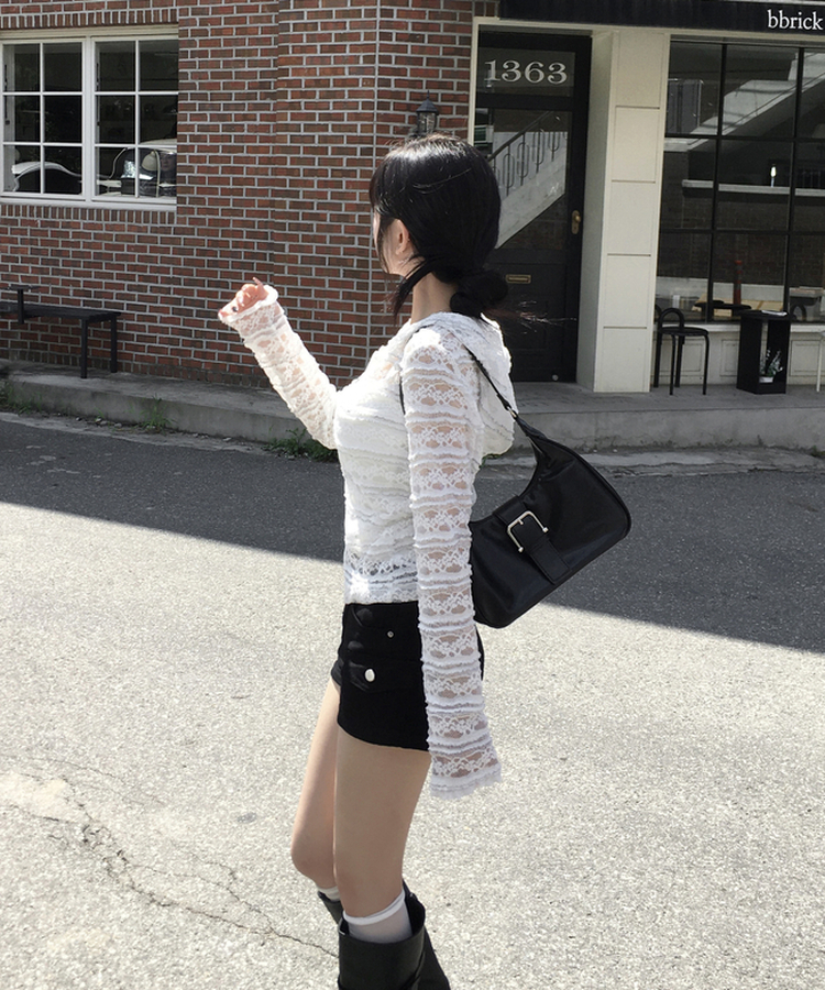 가넬 벨트 버클 호보 숄더백 바게트백 반달백 레더무드 데일리가방 어깨가방 캐주얼 코디아이템 y2k 사계절가방 블랙