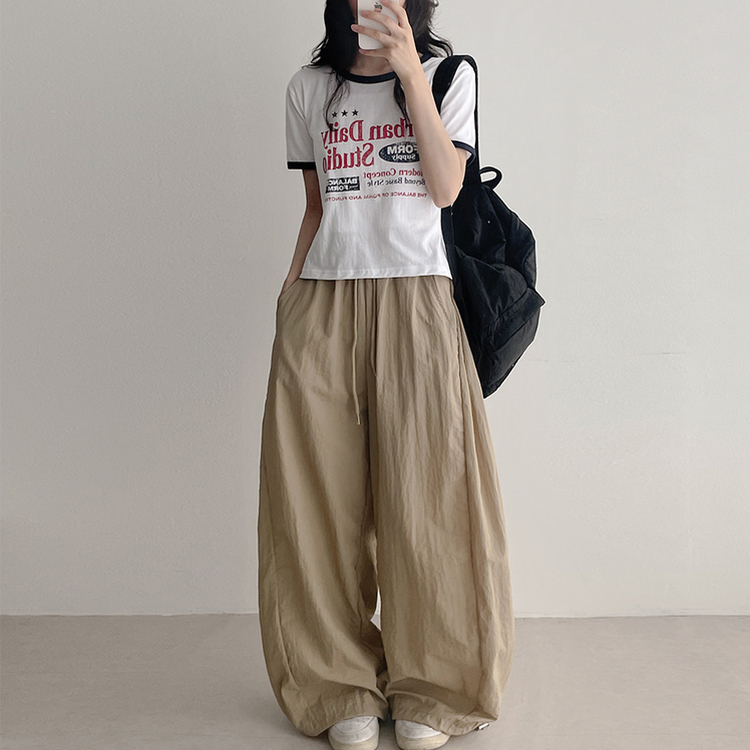 サイドピンタックフラップポケットパンツ BEIGE