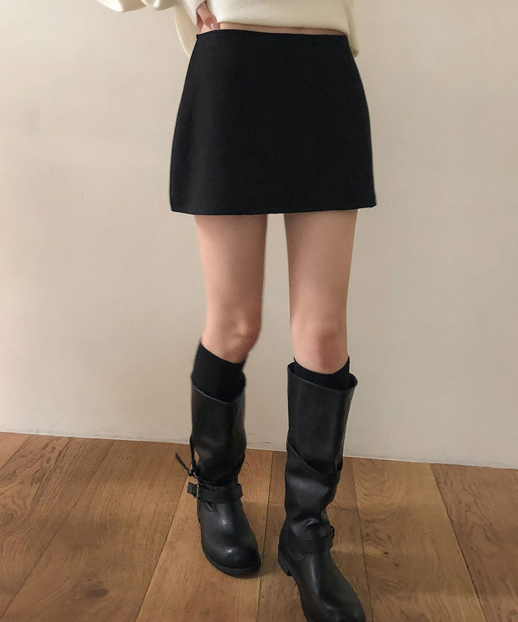 ローライズミニスカート(5color) BLACK