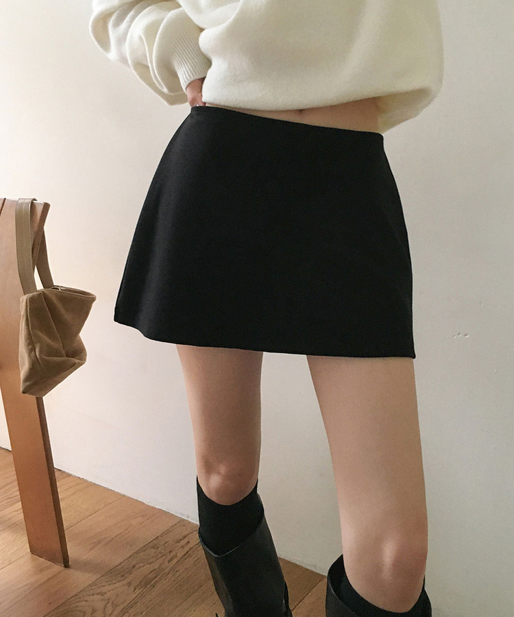 ローライズミニスカート(5color) BLACK
