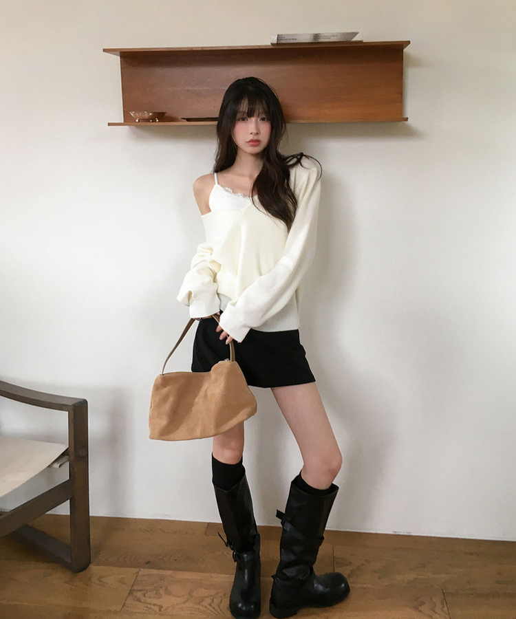 ローライズミニスカート(5color) BLACK