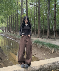 【❤️MADE】헨리넥 레이스 긴팔 블랙