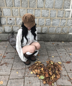 플라워 가디건 아이보리