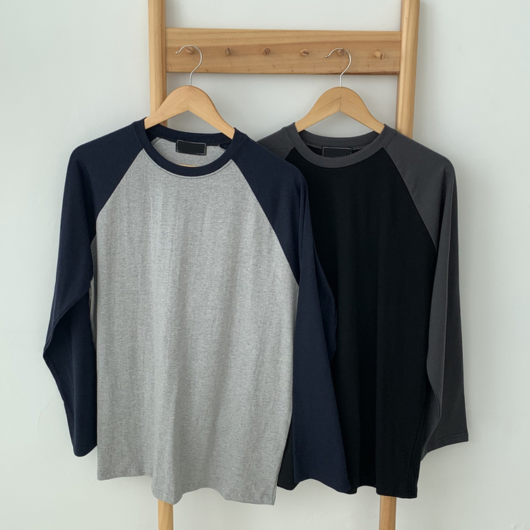 ソフトラグランオーバーサイズ長袖Tシャツ(5color)