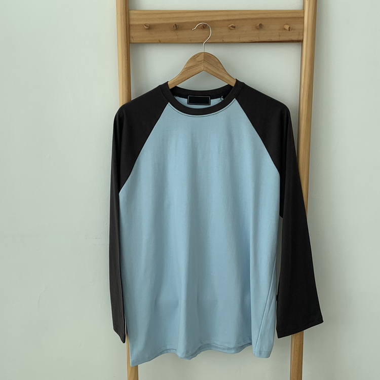 ソフトラグランオーバーサイズ長袖Tシャツ(5color)