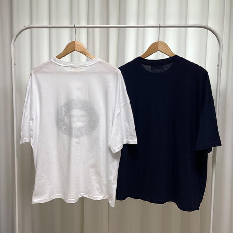 レタリングオーバーサイズ半袖Tシャツ
