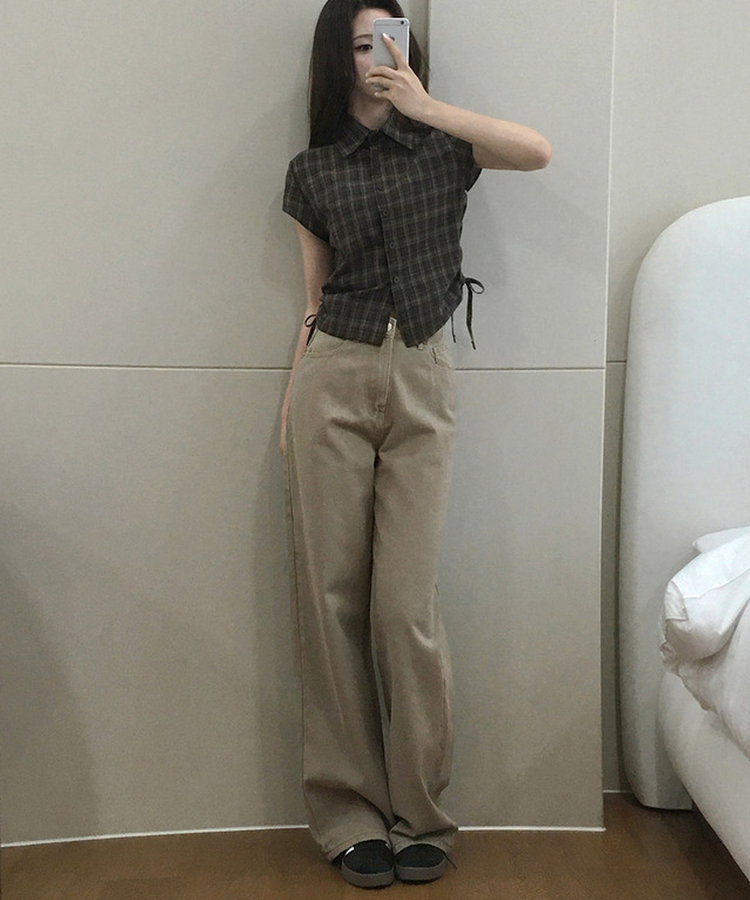 【丈別】ベーシックワイドパンツ(6color) DEEP BEIGE