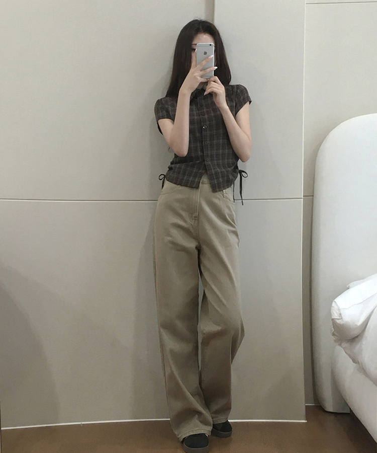 【丈別】ベーシックワイドパンツ(6color) DEEP BEIGE