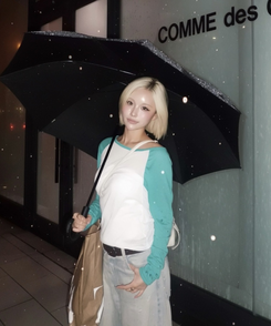 심플 라그랑 T 아쿠아블루