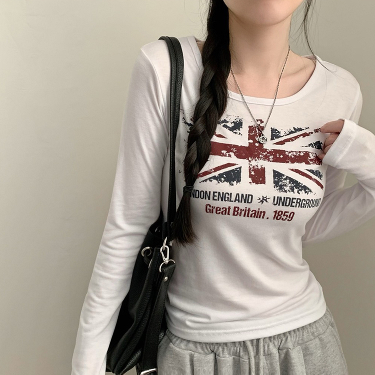 ベーシックラグランTシャツ WHITE