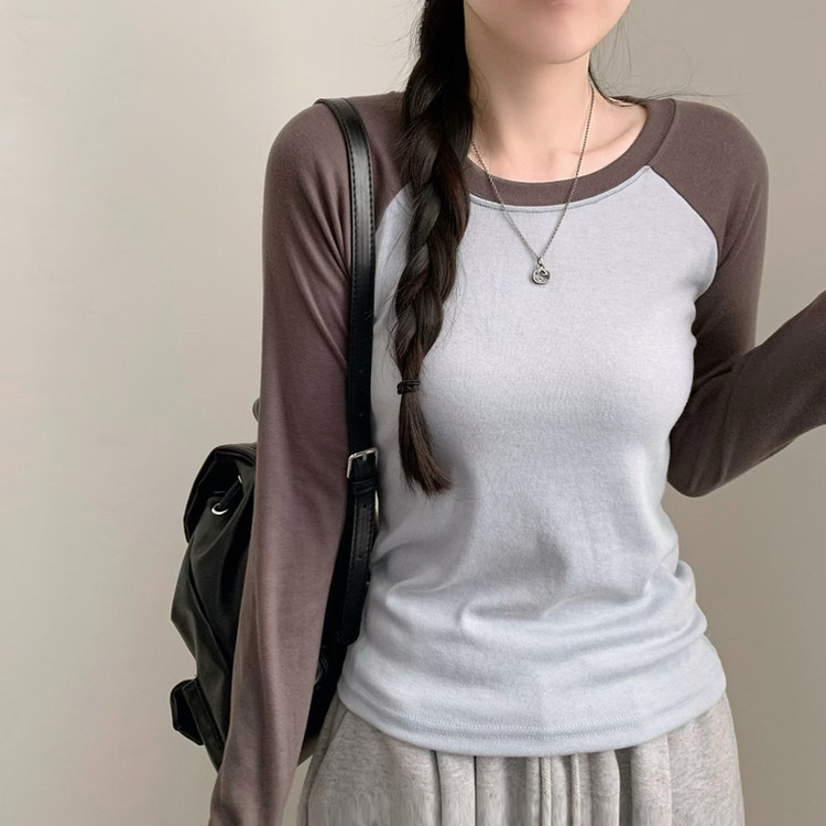 ヴィンテージラグランTシャツ(5color) BLUE GRAY