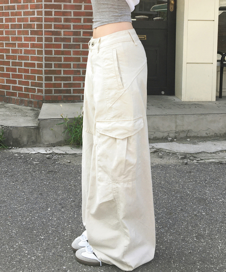 バルーンワイドカーゴパンツ IVORY