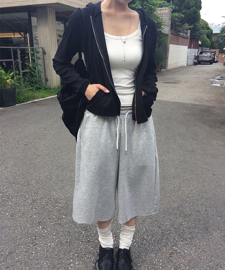 【カップ付き】シンプルストラップキャミソール WHITE