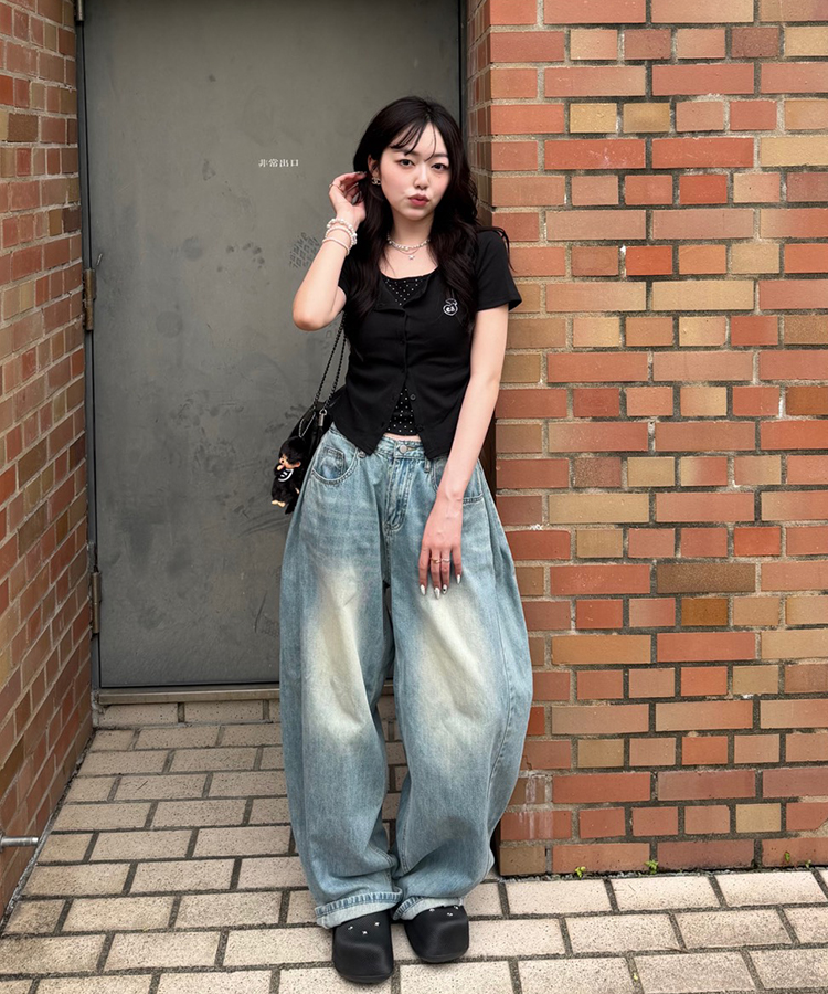 [NEW컬러❤️7차리오더] 레이어드 도트 패치 가디건