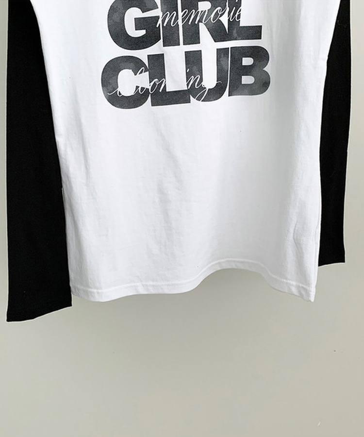 ワンショルダー長袖Tシャツ(5color)