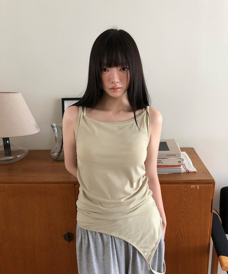 ツイストロングキャミソール YELLOW