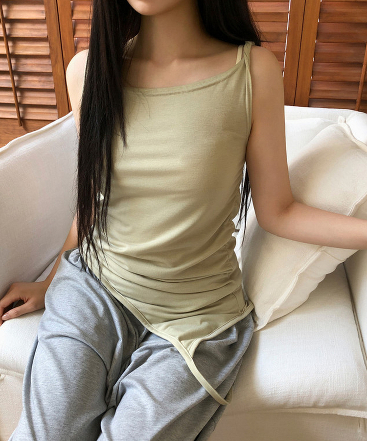 ツイストロングキャミソール YELLOW