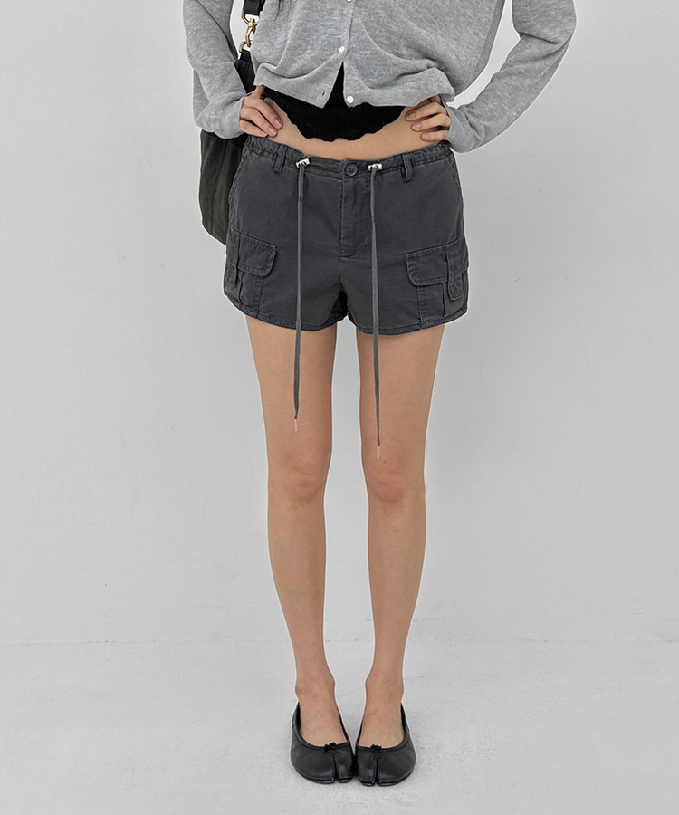 ウォッシングカーゴショートパンツ GREY
