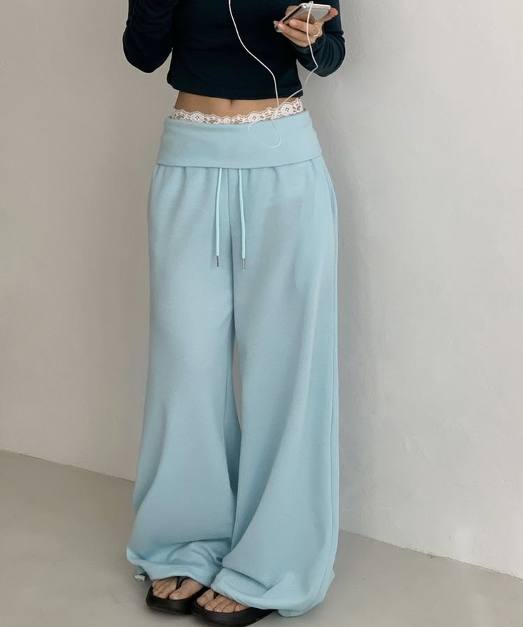 ローライズワイドトレーニングパンツ(7color) MINT