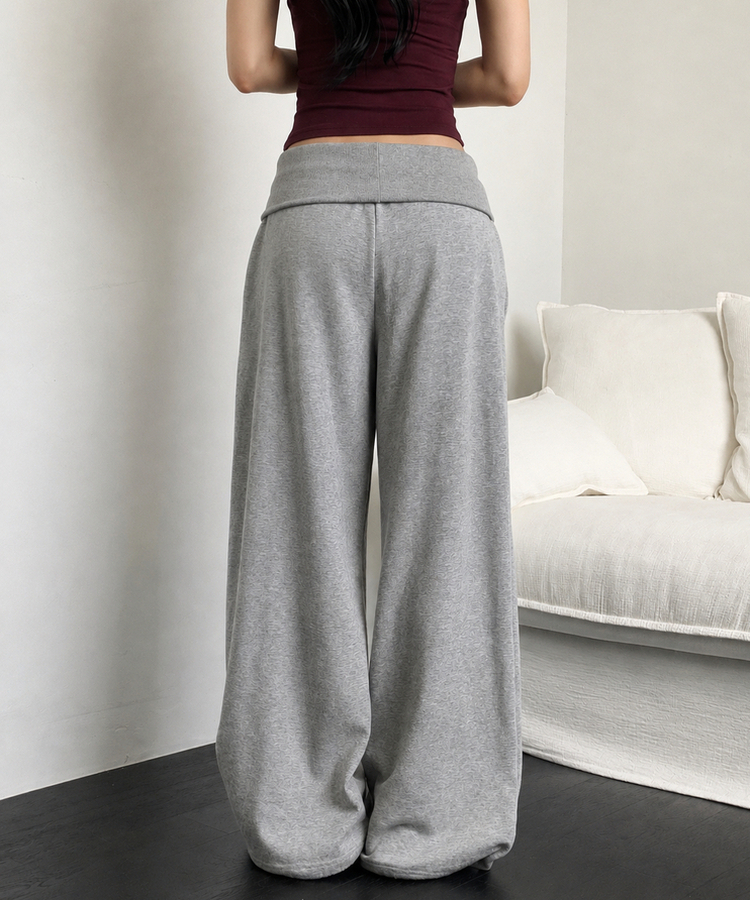 ローライズワイドトレーニングパンツ(7color) GREY
