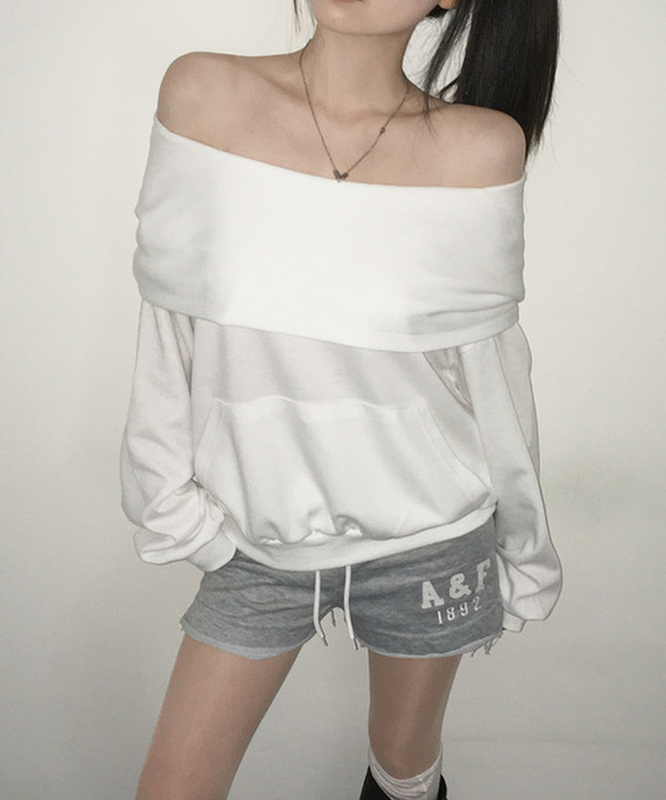 ナンバリングウエストゴムショートパンツ GREY