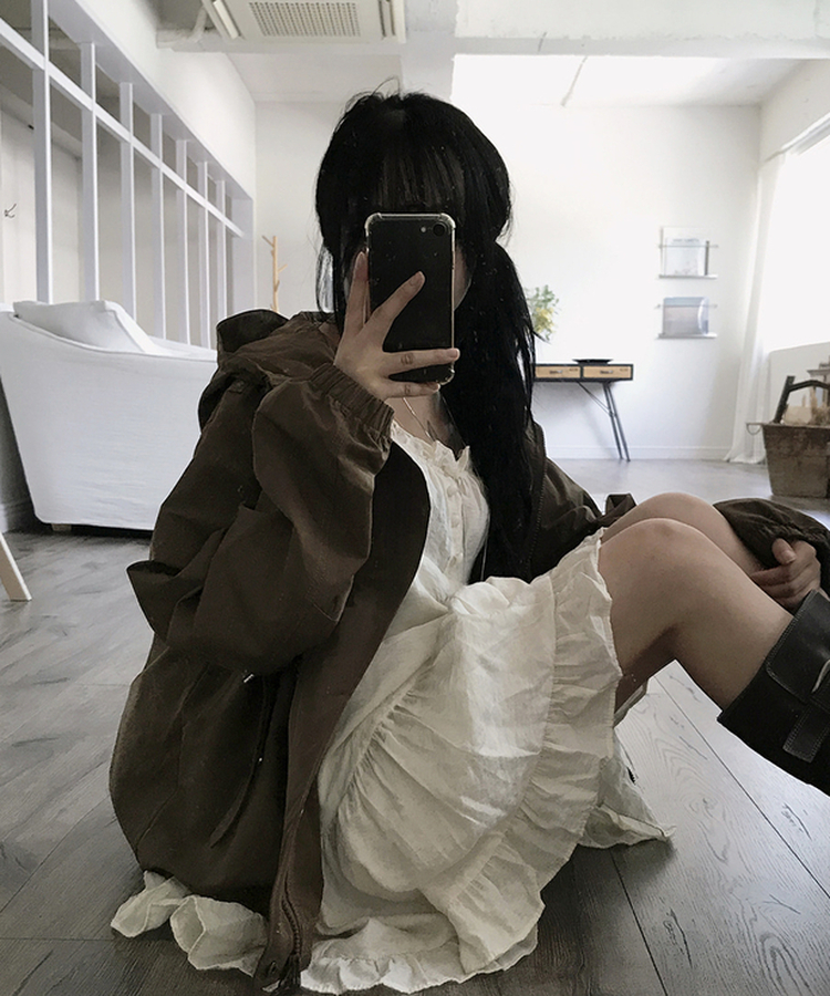 フードミリタリージャケット(5color) BROWN