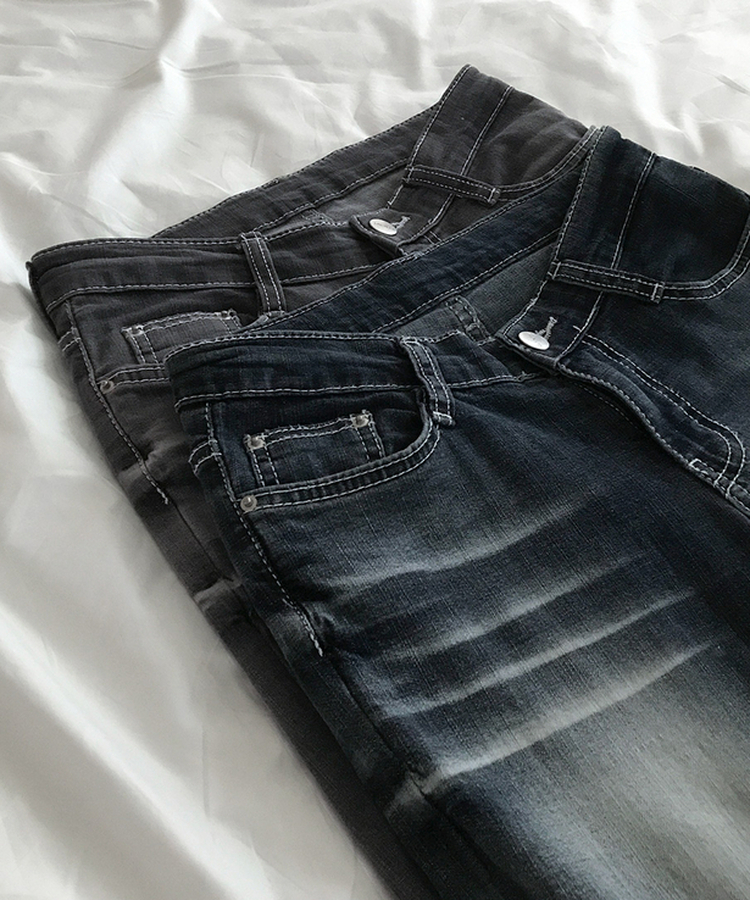 ウォッシングブーツカットデニムパンツ