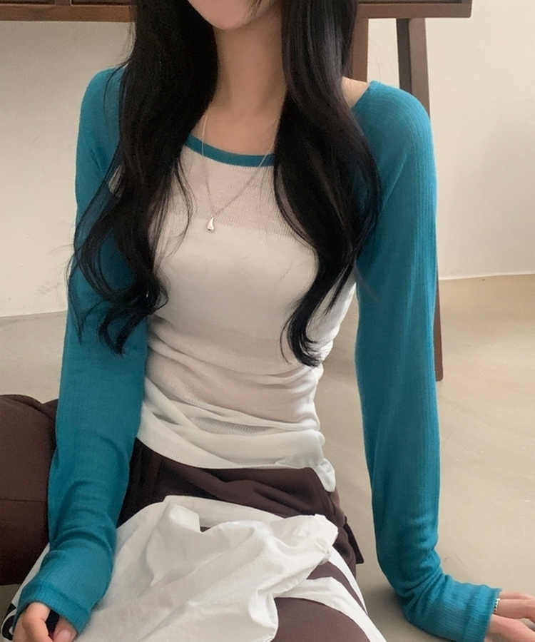 ベーシックラグランTシャツ BLUE