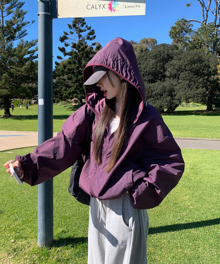 2wayウィンドブレーカー PURPLE