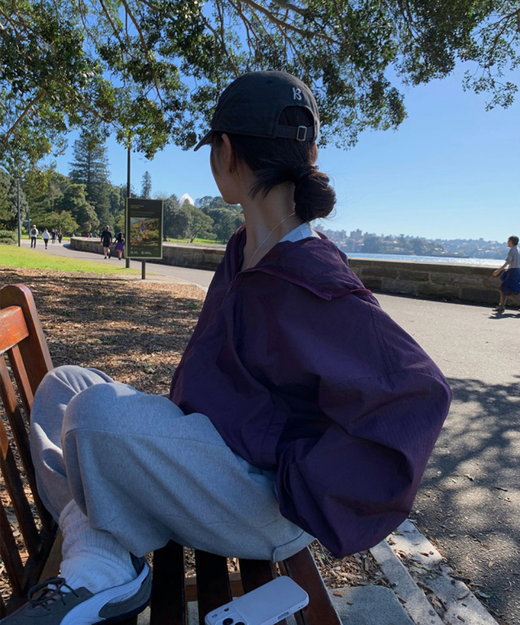 2wayウィンドブレーカー PURPLE