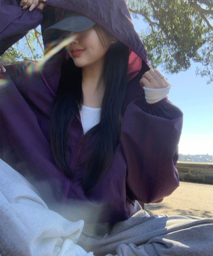 2wayウィンドブレーカー PURPLE
