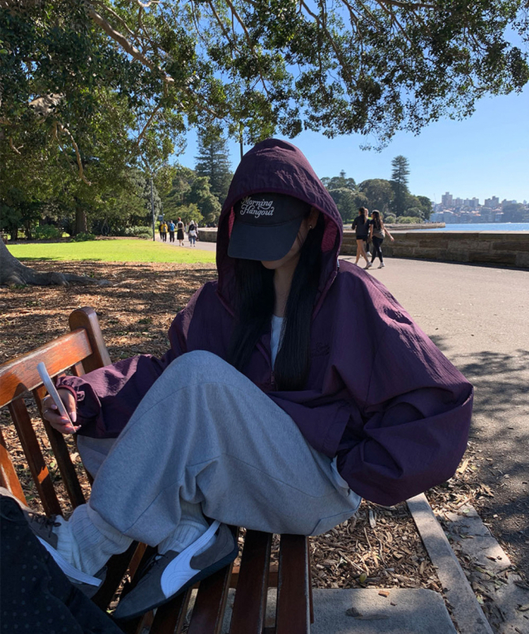 2wayウィンドブレーカー PURPLE