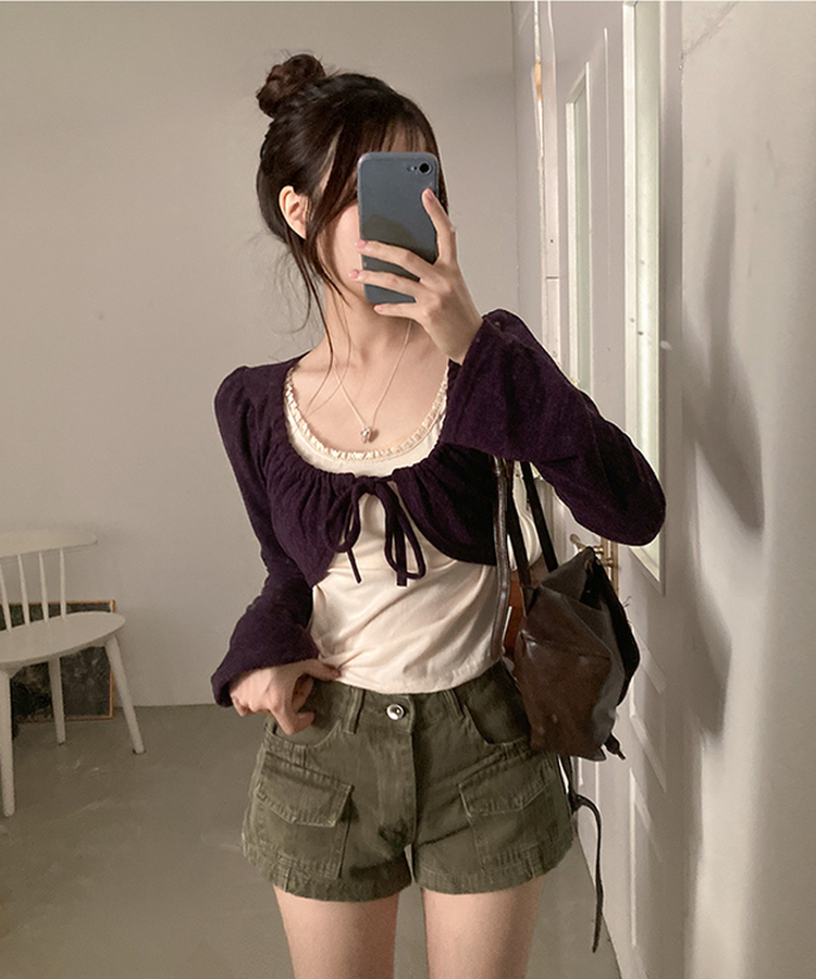 ピグメントポケットショートパンツ KHAKI